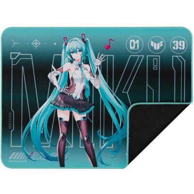 Asus TUF Gaming P1 Hatsune Miku Edition, Mausmatte, Türkis Asus TUF Gaming P1 Hatsune Miku Edition, Mausmatte, Türkis