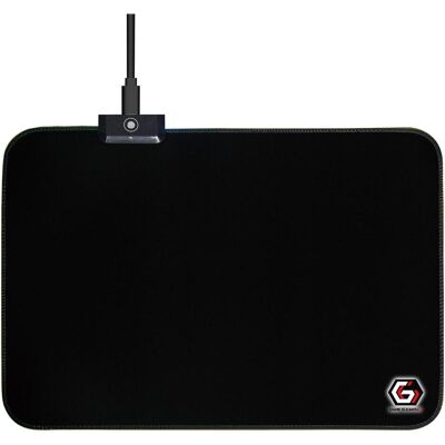 Gembird MP-GAMELED-M Mauspad Gaming-Mauspad (M), Mausmatte, Schwarz Gembird MP-GAMELED-M Mauspad Gaming-Mauspad (M), Mausmatte, Schwarz
