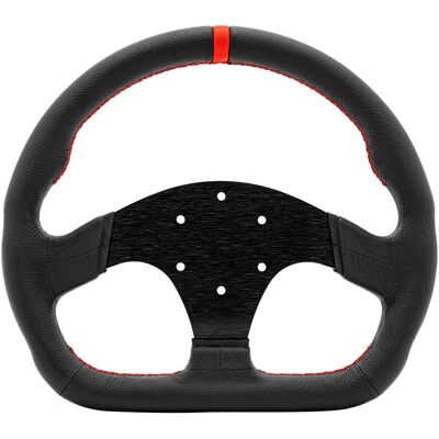 Simagic P-325D Lenkrad w/o Hub, 325mm - Leder (PC), Gaming Controller, Schwarz Simagic P-325D Lenkrad w/o Hub, 325mm - Leder (PC), Gaming Controller, Schwarz