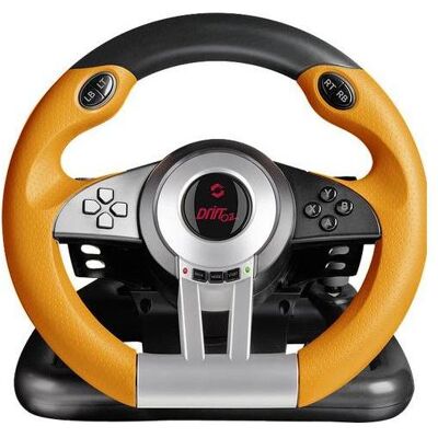 Speedlink Drift O.Z. Racing Wheel (PC), Gaming Controller, Orange, Schwarz Speedlink Drift O.Z. Racing Wheel (PC), Gaming Controller, Orange, Schwarz