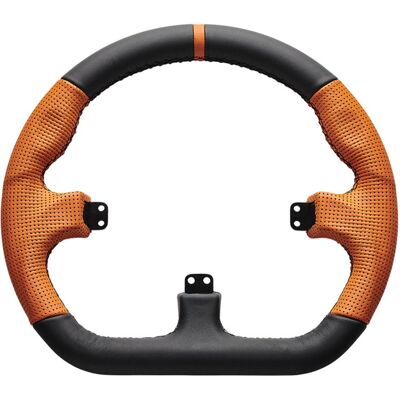 Asetek SimSports GT Geschlossen D Orangen Lederlenkrad Asetek SimSports GT Geschlossen D Orangen Lederlenkrad