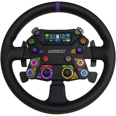 Conspit ARES APEX Wheelbase + 310 APEX-Lenkrad + CPP APEX2 Pedalset - Bundle, Gaming Controller Conspit ARES APEX Wheelbase + 310 APEX-Lenkrad + CPP APEX2 Pedalset - Bundle, Gaming Controller