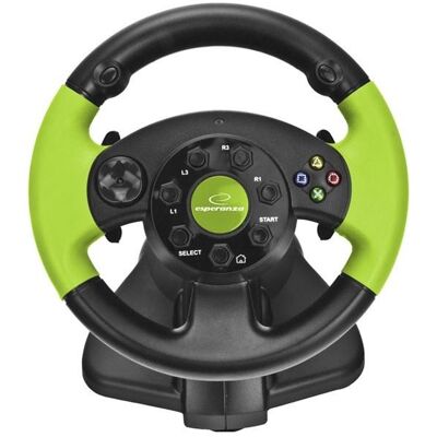 Esperanza EG104 Gaming-Controller-Zubehör (PC, PS3, Xbox 360), Gaming Controller, Grün, Schwarz Esperanza EG104 Gaming-Controller-Zubehör (PC, PS3, Xbox 360), Gaming Controller, Grün, Schwarz