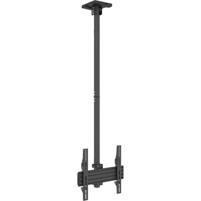 Multibrackets Deckenhalter 1x, 32"-65", schwarz, VESA 100x (Decke, 65", 35 kg), Monitor Halterung, Schwarz Multibrackets Deckenhalter 1x, 32"-65", schwarz, VESA 100x (Decke, 65", 35 kg), Monitor Halterung, Schwarz
