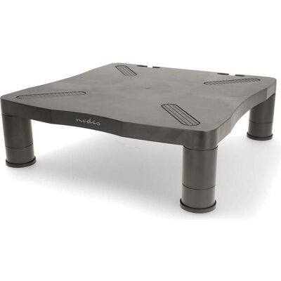 Nedis Monitorständer Ergononmie: Yes Maximale Tragfähigkeit: 18 kg Universal Verstellbare Hö, Monitor Erhöhung, Schwarz Nedis Monitorständer Ergononmie: Yes Maximale Tragfähigkeit: 18 kg Universal Verstellbare Hö, Monitor Erhöhung, Schwarz