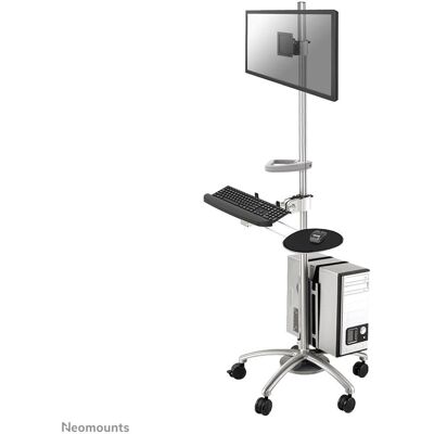 Neomounts Fpma-Mobile1800 (Boden, 27", 6 kg), Monitor Halterung, Silber Neomounts Fpma-Mobile1800 (Boden, 27", 6 kg), Monitor Halterung, Silber