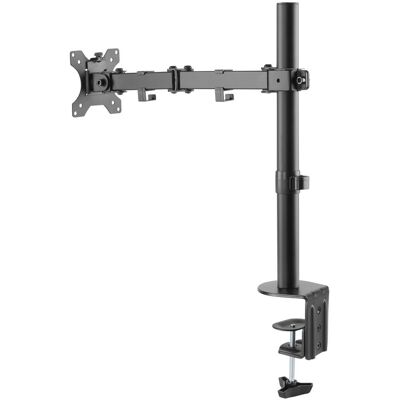 Mozi Basic Stand with Dual Joint -p??yt??jalka yhdelle n??yt??lle (Tisch), Monitor Halterung, Schwarz Mozi Basic Stand with Dual Joint -p??yt??jalka yhdelle n??yt??lle (Tisch), Monitor Halterung, Schwarz