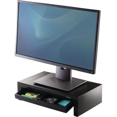 Fellowes Monitor Ständer, Monitor Erhöhung, Schwarz Fellowes Monitor Ständer, Monitor Erhöhung, Schwarz