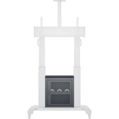 Multibrackets Medienschrank zu Floorstand Dual Pillar 6324 (Boden), Monitor Halterung, Schwarz Multibrackets Medienschrank zu Floorstand Dual Pillar 6324 (Boden), Monitor Halterung, Schwarz
