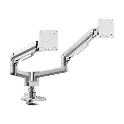 Alogic Monitorarm 17-35" für 2 bis 20kg (Tisch, 35", 20 kg), Monitor Halterung, Weiss, Silber Alogic Monitorarm 17-35" für 2 bis 20kg (Tisch, 35", 20 kg), Monitor Halterung, Weiss, Silber