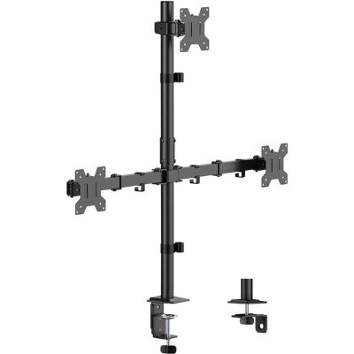 LogiLink Prüfen (Tisch, 27", 10 kg), Monitor Halterung, Schwarz LogiLink Prüfen (Tisch, 27", 10 kg), Monitor Halterung, Schwarz