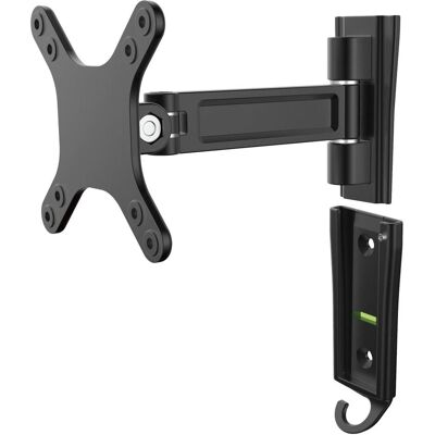 StarTech Wall Mount Arm - Single Swivel (Wand, 27", 15 kg), Monitor Halterung, Schwarz StarTech Wall Mount Arm - Single Swivel (Wand, 27", 15 kg), Monitor Halterung, Schwarz