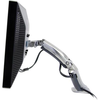 Ergotron MX Monitor-Arm (Tisch, 30", 13.60 kg), Monitor Halterung, Silber Ergotron MX Monitor-Arm (Tisch, 30", 13.60 kg), Monitor Halterung, Silber