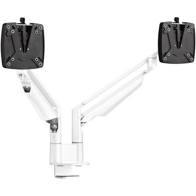 Novus Clu Duo C Monitorhalterung - Doppelarm 19-27" VESA 100x100 Weiß Novus Clu Duo C Monitorhalterung - Doppelarm 19-27" VESA 100x100 Weiß