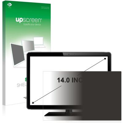 upscreen Spy Shield Blickschutzfilter (14", 16:9), Monitor Schutzfolie upscreen Spy Shield Blickschutzfilter (14", 16:9), Monitor Schutzfolie