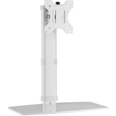 E+P Monitor-Standfuss (Boden, 27", 6 kg), Monitor Halterung, Weiss E+P Monitor-Standfuss (Boden, 27", 6 kg), Monitor Halterung, Weiss