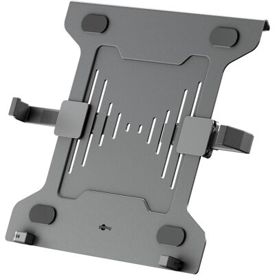 Goobay Laptophalterung für Monitorarm, schwarz (15.60", 4.50 kg), Monitor Halterung, Schwarz Goobay Laptophalterung für Monitorarm, schwarz (15.60", 4.50 kg), Monitor Halterung, Schwarz