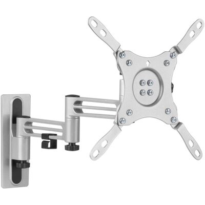 Deltaco ARM-0267 monitor mount / stand (43") Screws Silver (Wand, 43", 15 kg), Monitor Halterung, Silber Deltaco ARM-0267 monitor mount / stand (43") Screws Silver (Wand, 43", 15 kg), Monitor Halterung, Silber