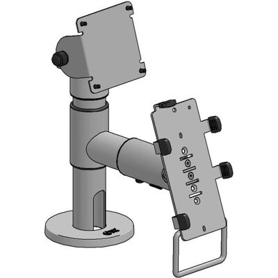Ergonomische Lösungen Pole VESA 75 Bildschirm C&P an Arm - Monitorhalterung Ergonomische Lösungen Pole VESA 75 Bildschirm C&P an Arm - Monitorhalterung