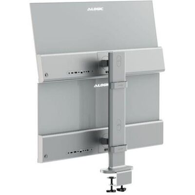 Alogic Ständer Elevate 34" Dual vertical Monitor silver (Tisch, 34", 12 kg), Monitor Halterung, Silber Alogic Ständer Elevate 34" Dual vertical Monitor silver (Tisch, 34", 12 kg), Monitor Halterung, Silber