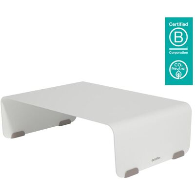 Dataflex Addit Bento monitor riser 110 - Aufstellung für LCD-Display, Monitor Erhöhung, Grau, Weiss Dataflex Addit Bento monitor riser 110 - Aufstellung für LCD-Display, Monitor Erhöhung, Grau, Weiss