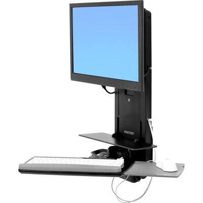 Ergotron StyleView (Wand, 24", 14.90 kg), Monitor Halterung, Schwarz Ergotron StyleView (Wand, 24", 14.90 kg), Monitor Halterung, Schwarz