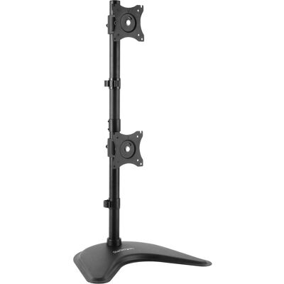 StarTech Dual-Monitorhalter - Vertikal (Tisch, 27", 10 kg), Monitor Halterung, Schwarz StarTech Dual-Monitorhalter - Vertikal (Tisch, 27", 10 kg), Monitor Halterung, Schwarz
