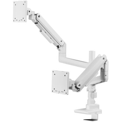 Mozi Infinity Line Dual Monitor Arm, weiss (49"), Monitor Halterung, Weiss Mozi Infinity Line Dual Monitor Arm, weiss (49"), Monitor Halterung, Weiss