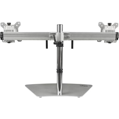 StarTech .com Dual Monitor Stand (Tisch, 24", 8 kg), Monitor Halterung, Silber StarTech .com Dual Monitor Stand (Tisch, 24", 8 kg), Monitor Halterung, Silber
