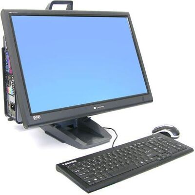 Ergotron Nf All-In-One Lift Stand (Tisch, 24", 7.20 kg), Monitor Halterung, Schwarz Ergotron Nf All-In-One Lift Stand (Tisch, 24", 7.20 kg), Monitor Halterung, Schwarz