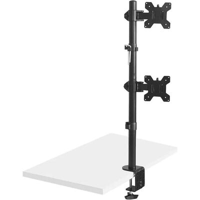 Maclean TV Mount 13-27 inches MC-966 (Tisch, 27", 9 kg), Monitor Halterung, Schwarz Maclean TV Mount 13-27 inches MC-966 (Tisch, 27", 9 kg), Monitor Halterung, Schwarz