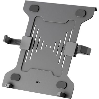 Goobay Laptophalterung für Monitorarm, schwarz (Tisch, 15.60", 4.50 kg), Monitor Halterung, Schwarz Goobay Laptophalterung für Monitorarm, schwarz (Tisch, 15.60", 4.50 kg), Monitor Halterung, Schwarz