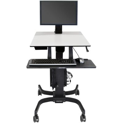 Ergotron WorkFit-C (24", 7.30 kg), Monitor Halterung, Schwarz, Grau Ergotron WorkFit-C (24", 7.30 kg), Monitor Halterung, Schwarz, Grau