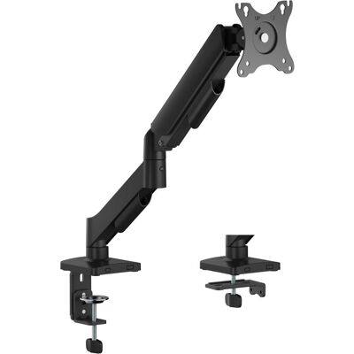 Equip Tischhalterung 17"-32"/1TFT 360° Gasfeder 9Kg schwarz (Tisch, 32", 9 kg), Monitor Halterung, Schwarz Equip Tischhalterung 17"-32"/1TFT 360° Gasfeder 9Kg schwarz (Tisch, 32", 9 kg), Monitor Halterung, Schwarz