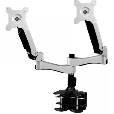 Aavara Tischhalter AC742 für 2 Flachbildschirme 38 - 61 cm (15 - 61,00cm (24)), schwarz / silber... (Tisch, 24.02", 10 kg), Monitor Halterung, Silber, Schwarz Aavara Tischhalter AC742 für 2 Flachbildschirme 38 - 61 cm (15 - 61,00cm (24)), schwarz / silber... (Tisch, 24.02", 10 kg), Monitor Halterung, Silber, Schwarz