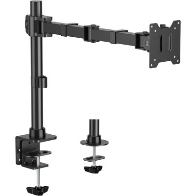 Equip Tischhalterung 17"-32"/2TFT 360° H.leist. 20Kg schwarz (Tisch, 49", 20 kg), Monitor Halterung, Schwarz Equip Tischhalterung 17"-32"/2TFT 360° H.leist. 20Kg schwarz (Tisch, 49", 20 kg), Monitor Halterung, Schwarz