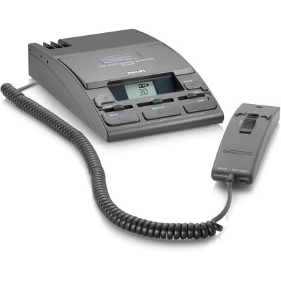 Philips Diktierset 725/20 (B0725/20/LFH725/20), Diktiergerät, Schwarz Philips Diktierset 725/20 (B0725/20/LFH725/20), Diktiergerät, Schwarz