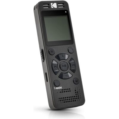 Kodak VRC 350 (8 GB), Diktiergerät, Schwarz, Grau Kodak VRC 350 (8 GB), Diktiergerät, Schwarz, Grau