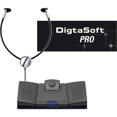 Grundig Diktiergerät Zubehör, Digta Transcription Starter Kit 568 (DigtaSoft Pro) Grundig Diktiergerät Zubehör, Digta Transcription Starter Kit 568 (DigtaSoft Pro)
