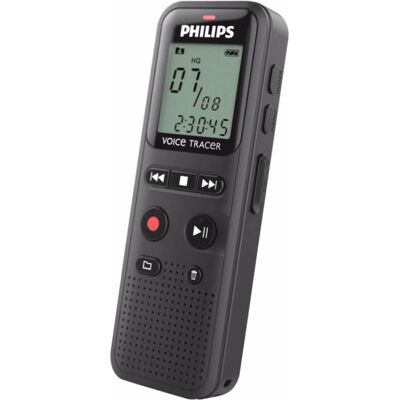 Philips DVT 1160 (8 GB), Diktiergerät, Schwarz Philips DVT 1160 (8 GB), Diktiergerät, Schwarz