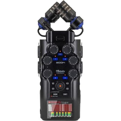 Zoom H6studio Handy Recorder (Handheld, Mehrspurrecorder), Audiorecorder, Schwarz Zoom H6studio Handy Recorder (Handheld, Mehrspurrecorder), Audiorecorder, Schwarz