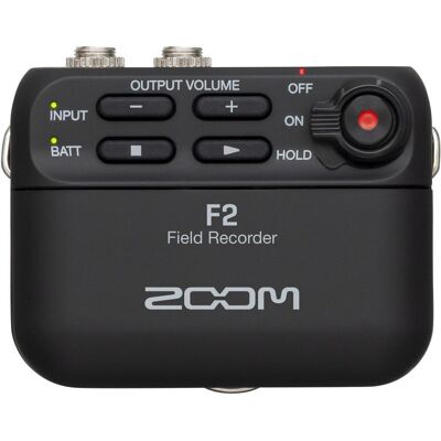 Zoom F2 (Handheld), Audiorecorder, Schwarz Zoom F2 (Handheld), Audiorecorder, Schwarz