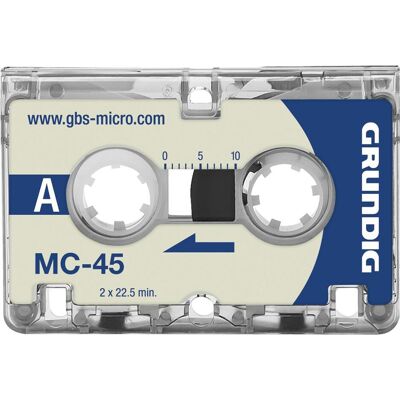 Grundig Diktiergerät Zubehör, Microkassetten MC45 (3er- Pack) Grundig Diktiergerät Zubehör, Microkassetten MC45 (3er- Pack)