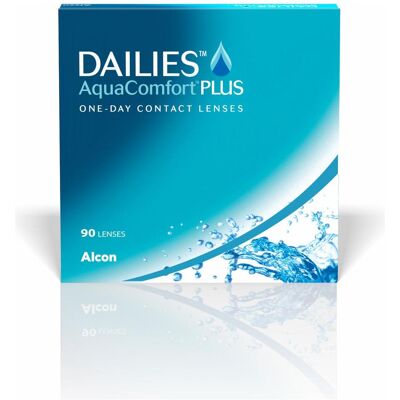 Dailies, Kontaktlinsen, AquaComfort PLUS, sphärisch (-13, Tageslinse, 90 Stk., Sphärisch) Dailies, Kontaktlinsen, AquaComfort PLUS, sphärisch (-13, Tageslinse, 90 Stk., Sphärisch)