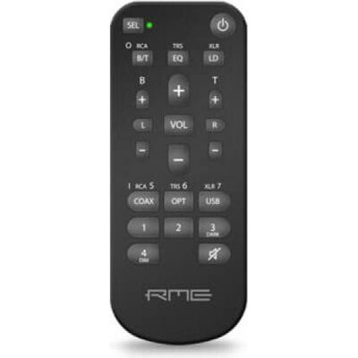 RME Audio Mrc (Gerätespezifische Fernbedienung, Infrarot), Fernbedienung, Schwarz RME Audio Mrc (Gerätespezifische Fernbedienung, Infrarot), Fernbedienung, Schwarz