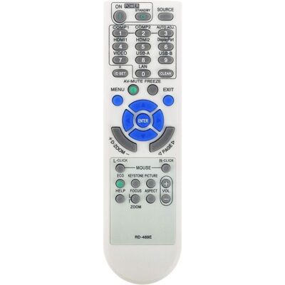 NEC Remote RD-469E-H (Gerätespezifische Fernbedienung, Infrarot), Fernbedienung, Schwarz NEC Remote RD-469E-H (Gerätespezifische Fernbedienung, Infrarot), Fernbedienung, Schwarz