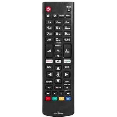 Invento LXP5308 LG AKB75095308 (Gerätespezifische Fernbedienung, Infrarot), Fernbedienung, Schwarz Invento LXP5308 LG AKB75095308 (Gerätespezifische Fernbedienung, Infrarot), Fernbedienung, Schwarz