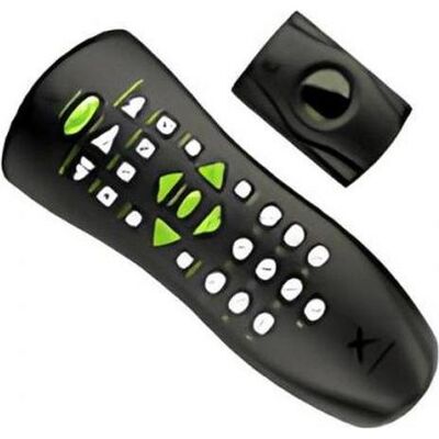 Microsoft Xbox DVD Movie Playback Kit/XM-Fernbedienung (Universal Fernbedienung, Infrarot), Fernbedienung, Schwarz Microsoft Xbox DVD Movie Playback Kit/XM-Fernbedienung (Universal Fernbedienung, Infrarot), Fernbedienung, Schwarz