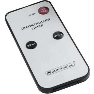 Omnitronic L-125 Fernbedienung (Gerätespezifische Fernbedienung, Infrarot), Fernbedienung Omnitronic L-125 Fernbedienung (Gerätespezifische Fernbedienung, Infrarot), Fernbedienung