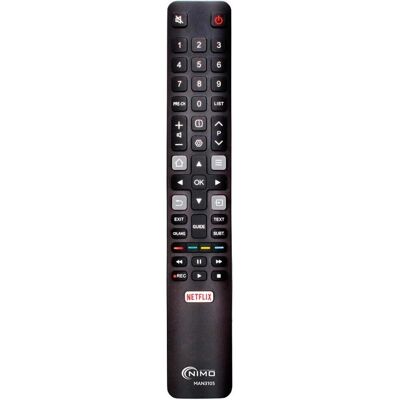 Nimo Replacement remote control for tcl tv (Gerätespezifische Fernbedienung, Universal Fernbedienung, Infrarot), Fernbedienung Nimo Replacement remote control for tcl tv (Gerätespezifische Fernbedienung, Universal Fernbedienung, Infrarot), Fernbedienung